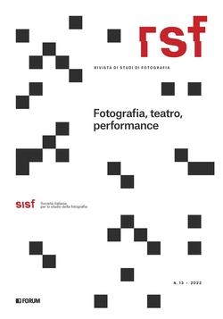 N. 13 (2022): Fotografia, teatro, performance - Copertina
