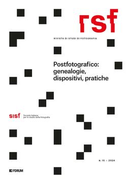N. 15 (2024): Postfotografico: genealogie, dispositivi, pratiche - Copertina